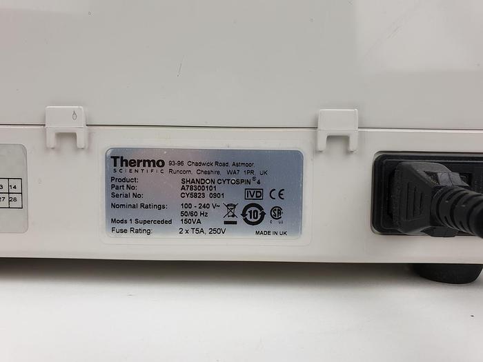 Used Thermo Scientific Cytospin 4 Cytocentrifuge
