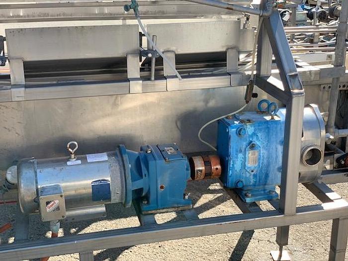 Used Stainless Steel Overflow Briner