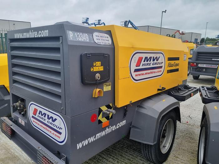 Used 2017 Atlas Copco XAVS 186 ST4