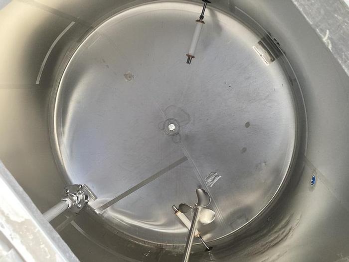 Used 1500 GALLON MIX TANK – S/S – 1.74 HP LIGHTNIN (#9711)