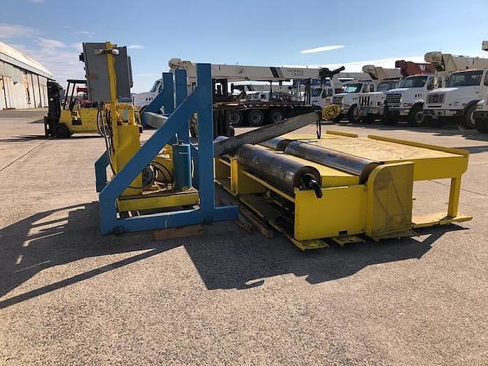 Used 120" ROLL SAW  L & M INDUSTRIES 72" ROLL DIAMETER CAPACITY