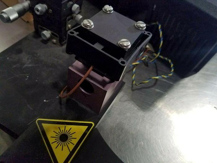 Used Melles Griot Laser Accessories Brackets with Vernier
