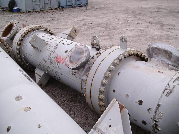 Used Unused Gaspar Inc. approximately 693 square foot Shell and Tube Heat Exchanger