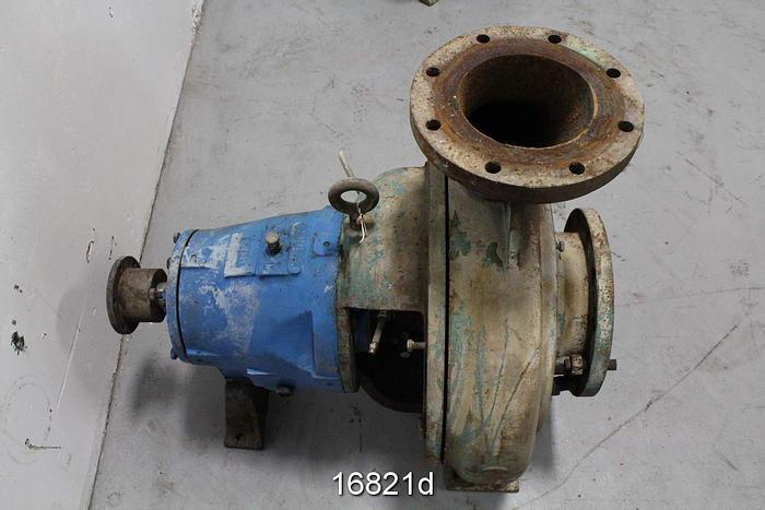 Used Goulds 3175 Pump, 8x10x22, 4-Vane 19" Impeller, Ductile Iron Casing #16821