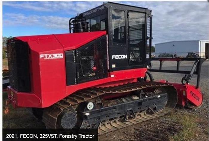 Used 2021 Fecon 325VST Forestry Tractor