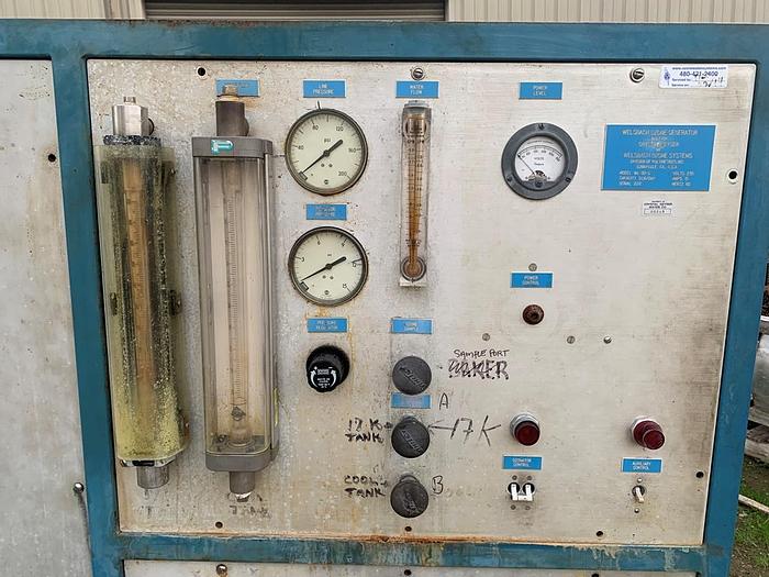 Used Generator, Ozone, Welsbach, 5 Lbs/Day, Mdl WL-50-S #S744439