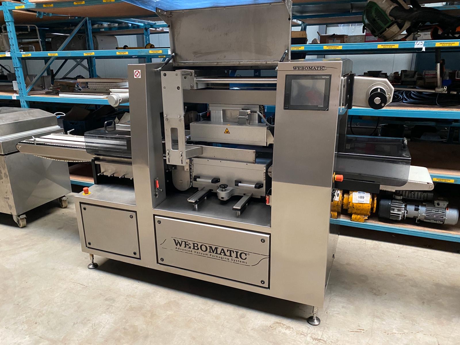 Used Webomatic TL500 traysealer