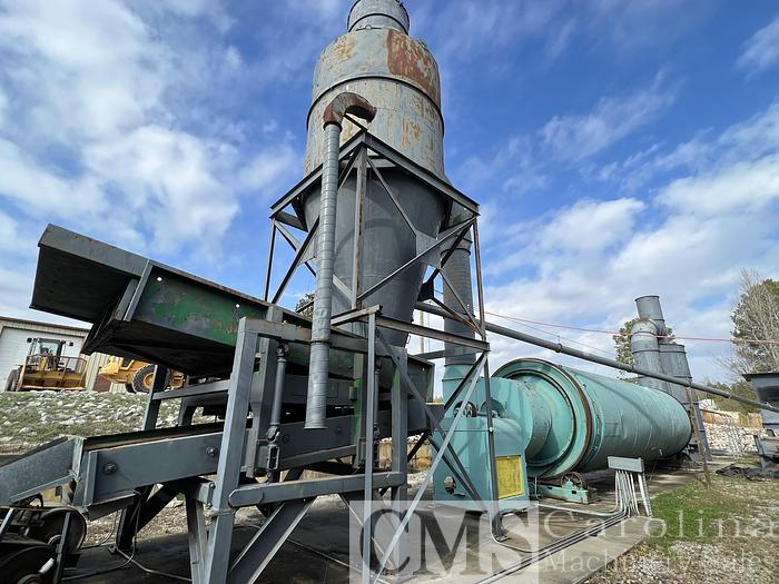Used Heil 8x24 Drum Dryer with Webb Burner