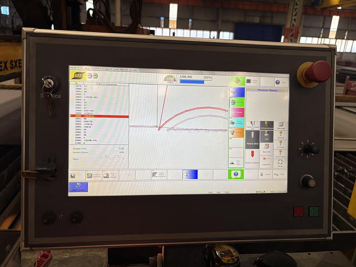 Usato IMPIANTO DI TAGLIO AL PLASMA IN ALTA DEFINIZIONE ESAB