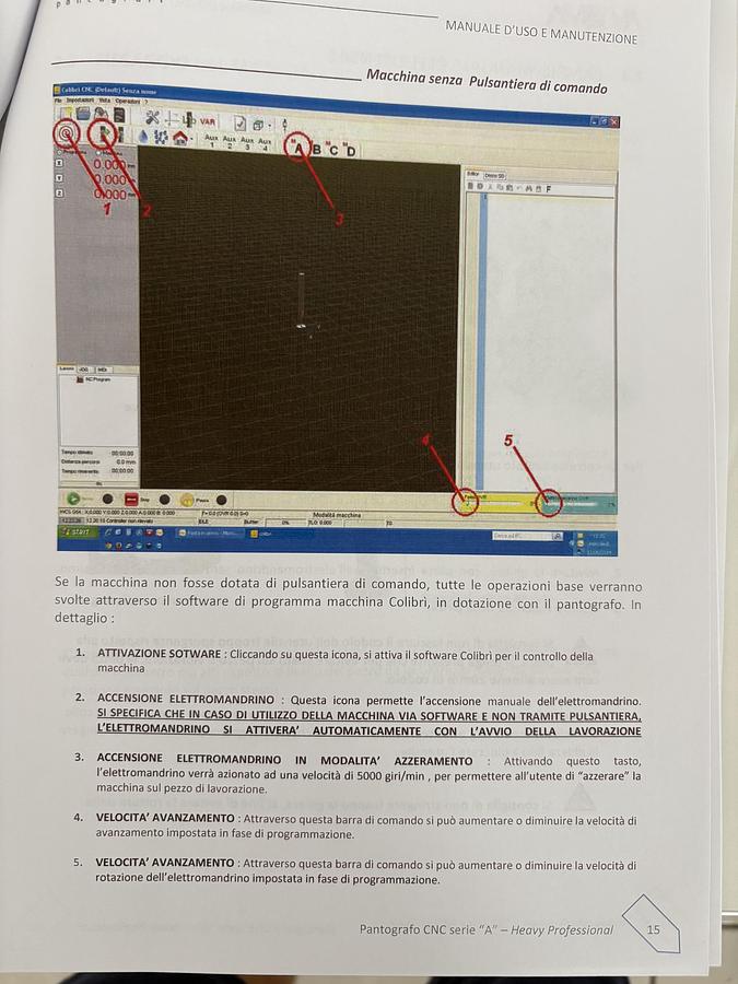 Usato PANTOGRAFO CNC