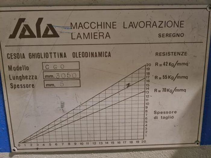 Usato CESOIA OLEODINAMICA SALA