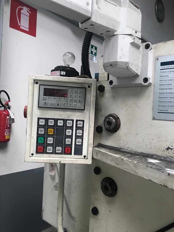 Usato CESOIA COLGAR CM 4005 SOSTEGNO LAMIERA