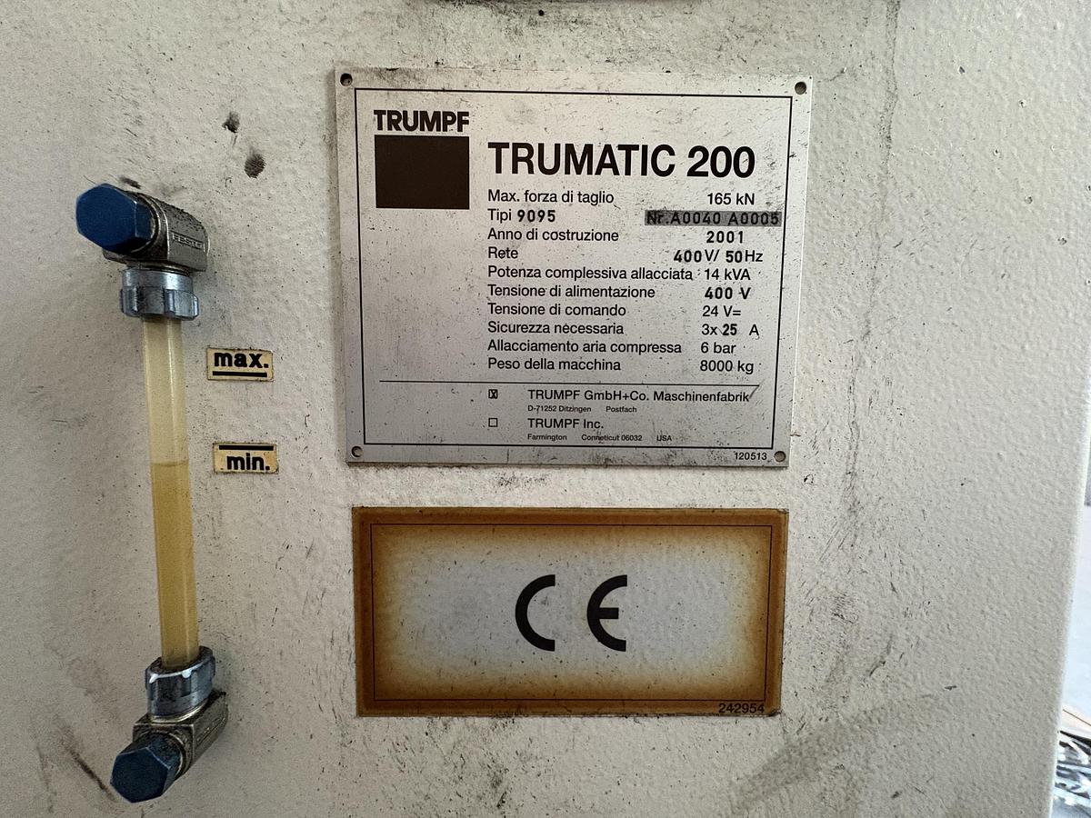 Usato PUNZONATRICE TRUMPF