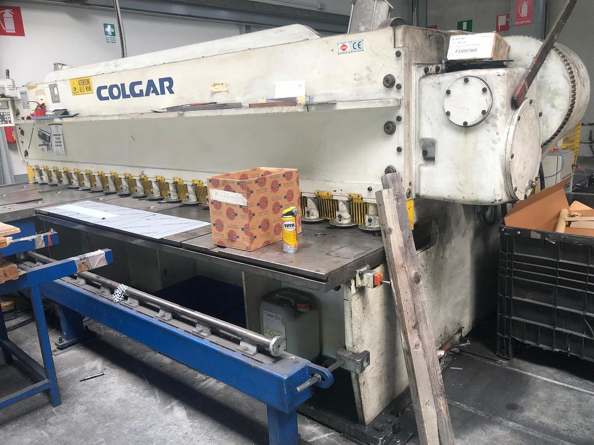 Usato CESOIA COLGAR CM 4005 SOSTEGNO LAMIERA