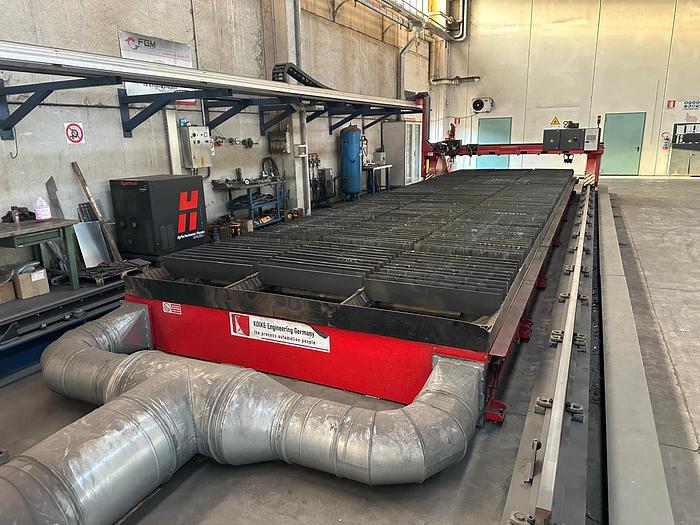 Usato IMPIANTO DI TAGLIO COMBINATO PLASMA E OSSITAGLIO KOIKE