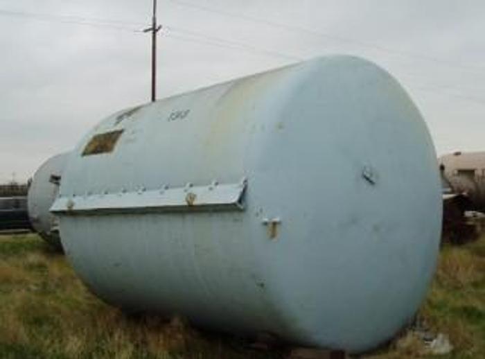 Used Tank, 8,150 Gallon, Glass Lined, 10' X 12', Pfaudler, 25 PSI, #S731117