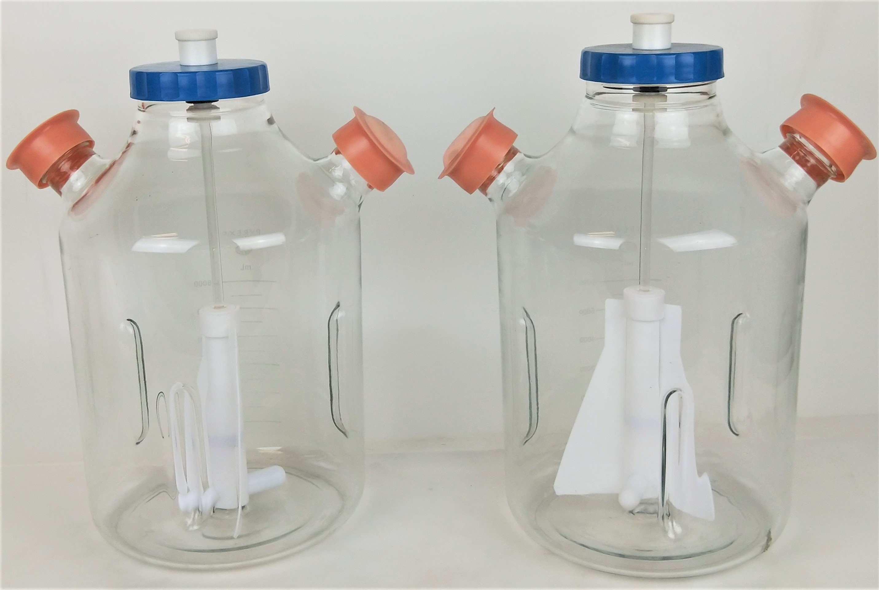 Used Corning ProCulture 45026L Double Sidearm Spinner Flask 6000mL