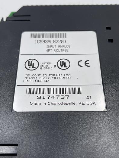 Used GE IC693ALG220G