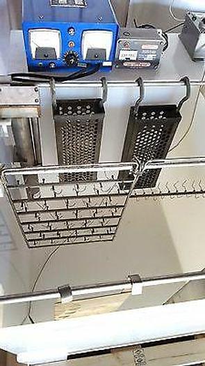 Plating Line with heaters thermostats rinse tanks rectifiers gold silver copper