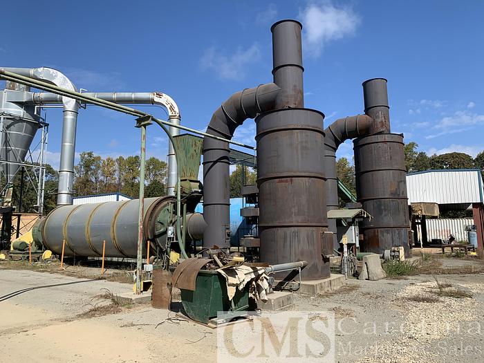 Used MEC 10.5x32 Triple Pass Drum Dryer