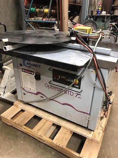 Used 2002 Brandt Optimat KTD 72 Contour Edgebander