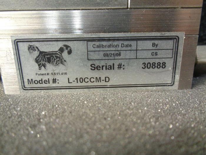 Used Alicat Scientific L-10CCM-D Volumetric Liquid Flow Meter and Controller