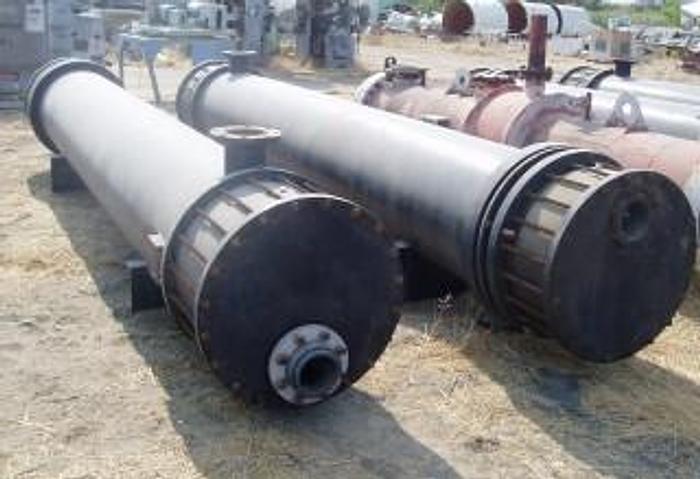 Used Heat Exchanger, Shell & Tube, 900 SF, Karbate, S734020 #S734020