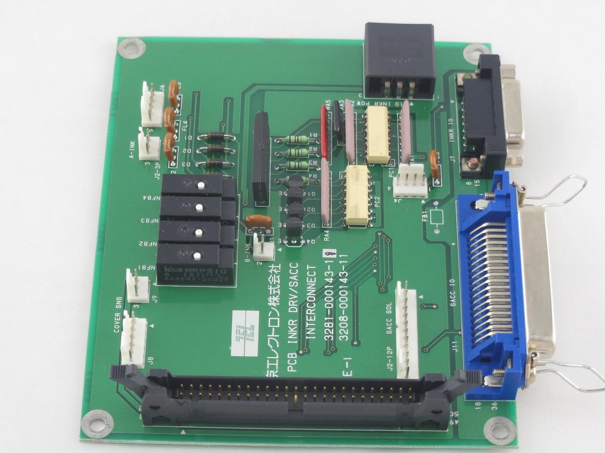 Used PCB Indexr Base 97... 3281-000141-12  PCB INKR DRI-SACC Interconnect 3281-000143-11