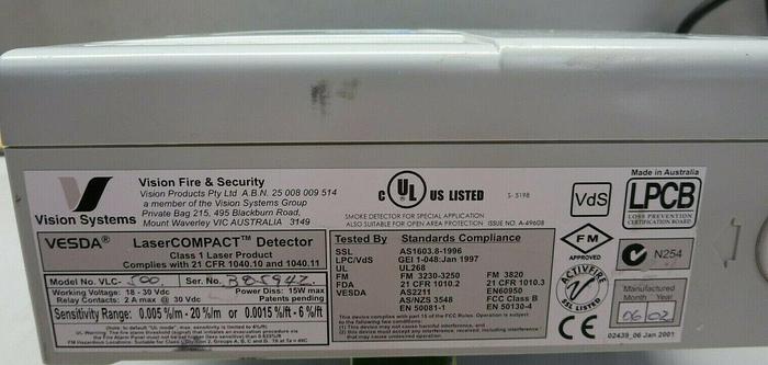 Used Vesda VLC-500