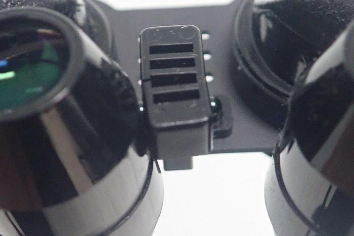 Used Beecher Mirage 5.5x25 Wide Angle RimlessView Binocular Glasses w/ Bag, Wrench