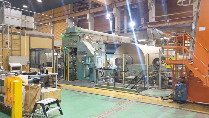 Used 240" ( 9.47M) BELOIT GAP FORMER/FOURDRINIER PM 1300 TPD (2) OCC LINES