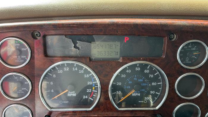 Used 2004 Mack Granite CV713 Tri-Axle Dump Truck