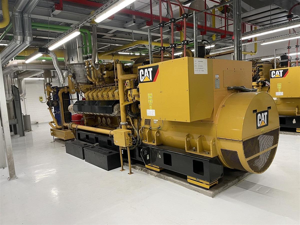 3 x Caterpillar G3516H YOM 2015 6MW Complete Power Plant with 2MW Capacity Each