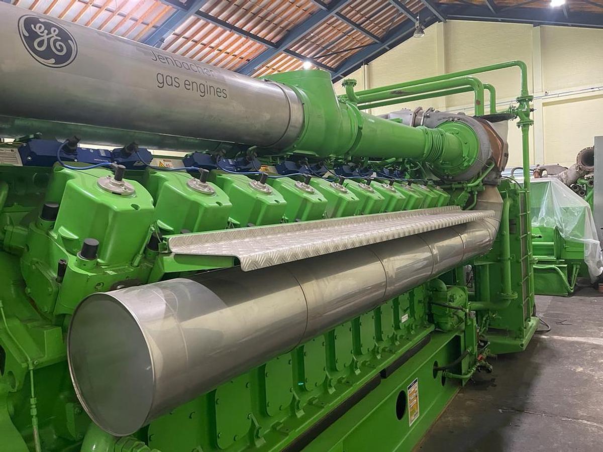 Used 2009 JENBACHER J620GSE139 Engine Only - Almost Brand New -
