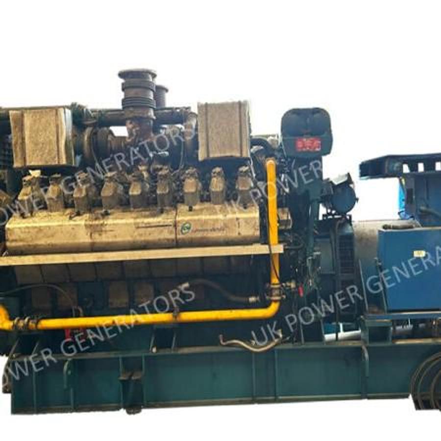 Used 1999 Cummins 18V180SG Gas Genarating Set