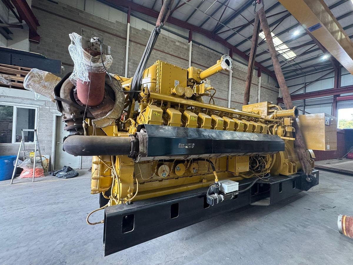 Used 2013 Caterpillar G3520H Gas Generator - 2.5 MW