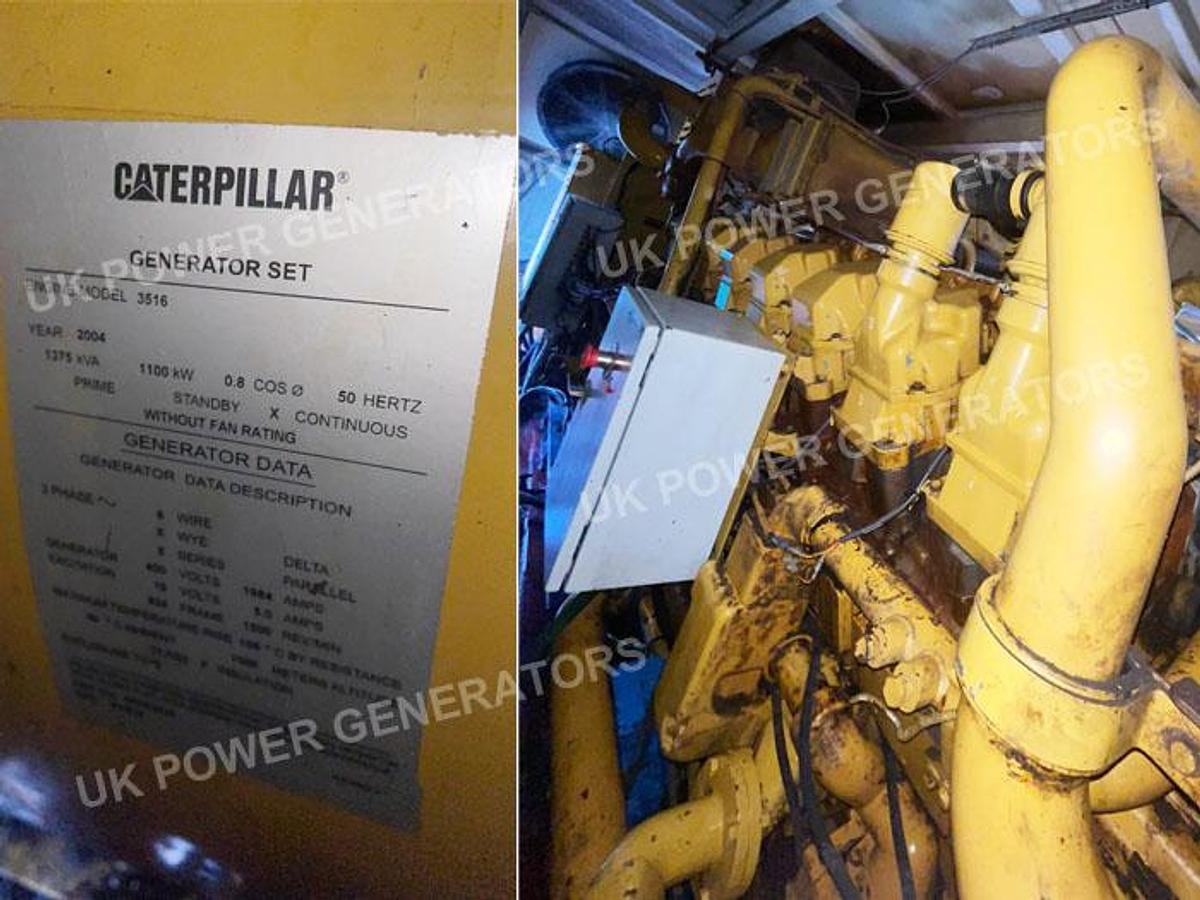 Used 2004 Caterpillar 3516B Complete Containerized Package