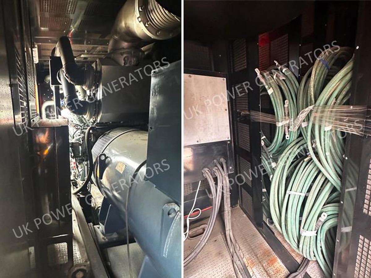 Used 5.75 MW Mitsubishi S12H-PTA 980 kW & S16R-PTAA2 1895 kW DIESEL Containerised Generating Set Complete Power Plant Package