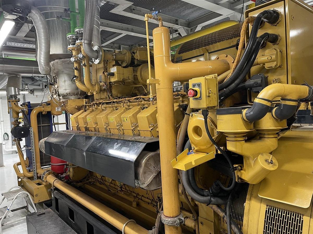 Used 2015 Caterpillar G3516H 6MW Complete Power Plant & 2MW each
