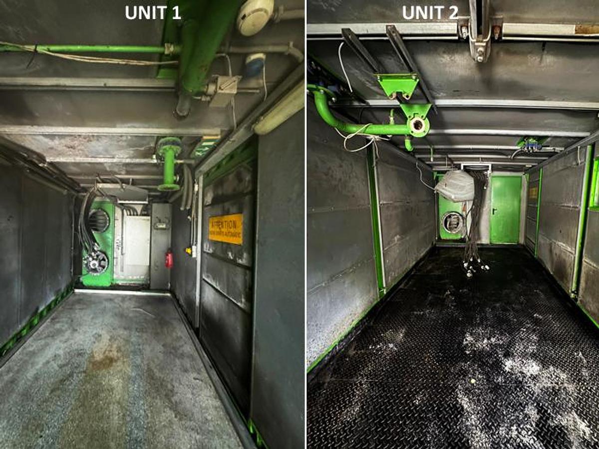 Used Empty containers for Jenbacher 320