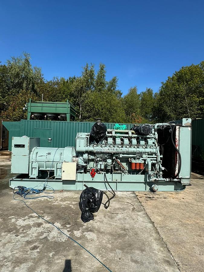 Mitsubishi S16N-PTA Diesel Generator – 1059 kW low running hours