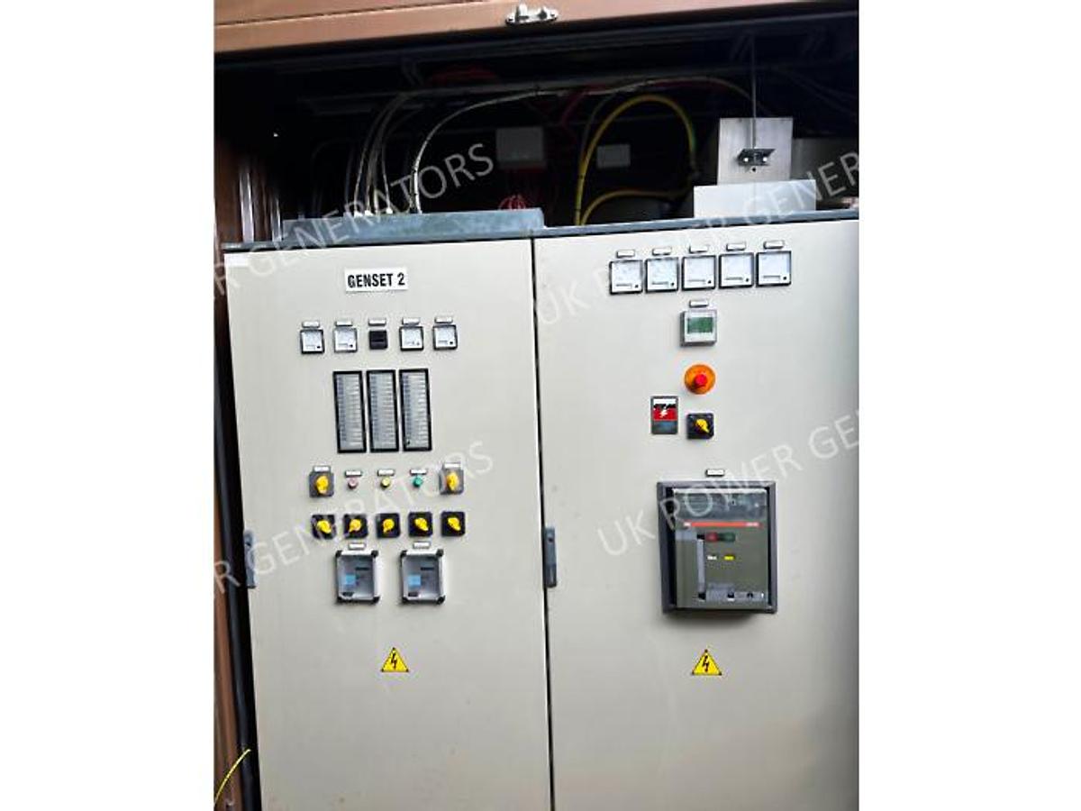 Used MTU 20V4000 Diesel Generator Containerized Package 2 Units