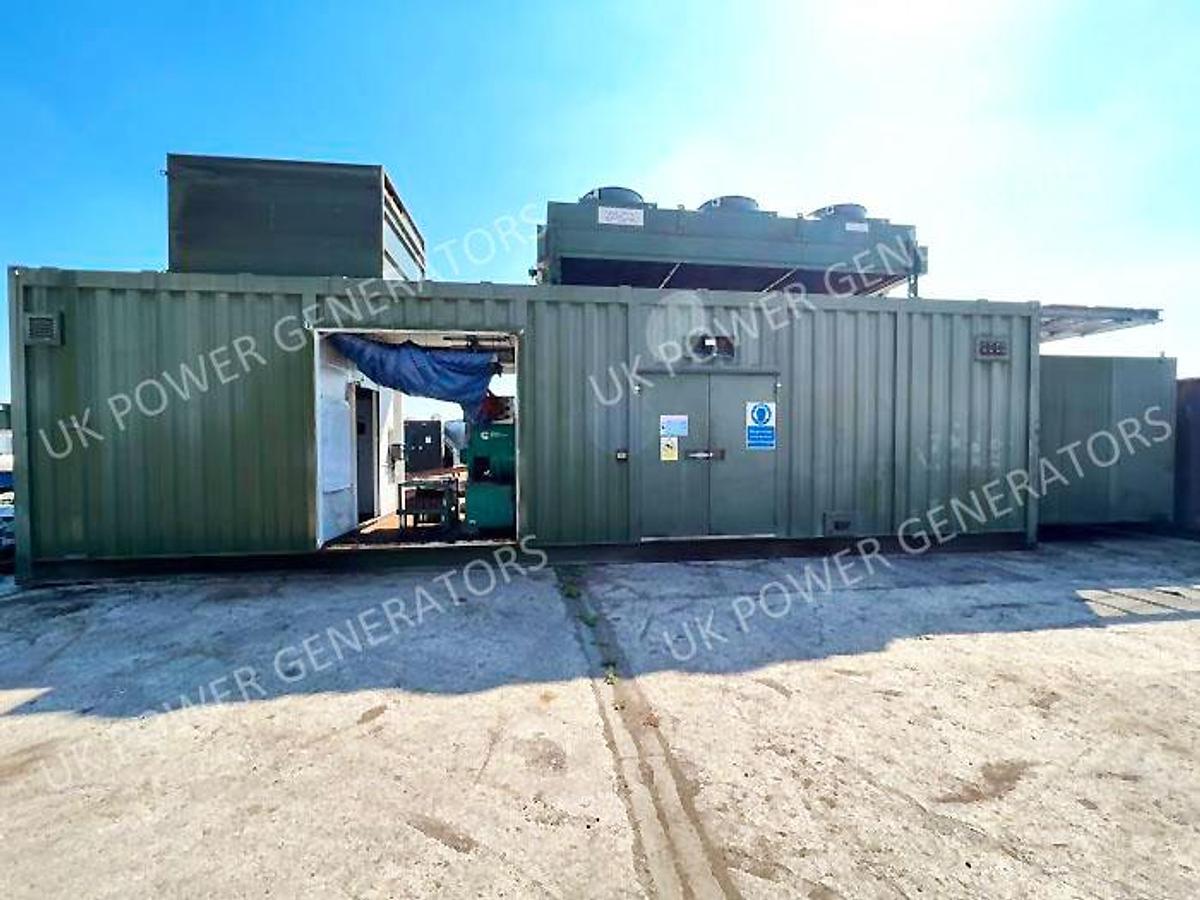 Used 2012 Empty Container for Cummins QSV91 or similar genset.