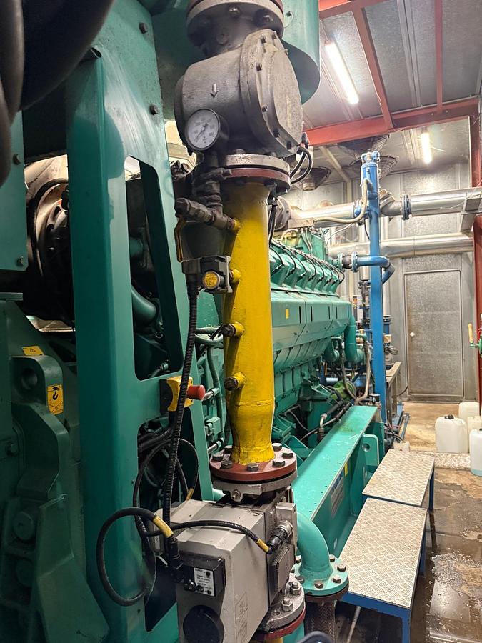 Used 2007 Cummins QSV91-G2 Gas Generator – 2MW