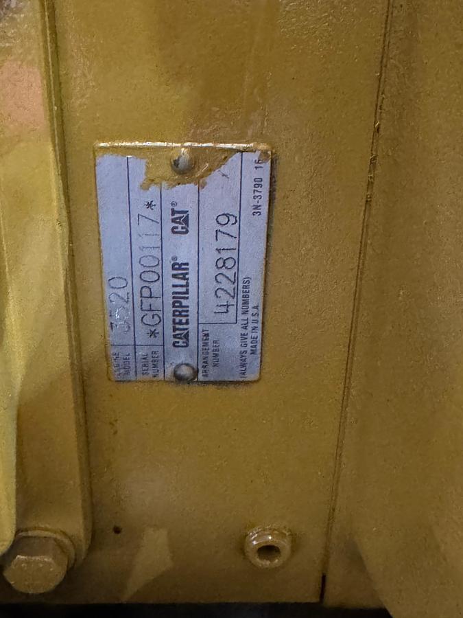 Used 2013 Caterpillar G3520H Gas Generator - 2.5 MW