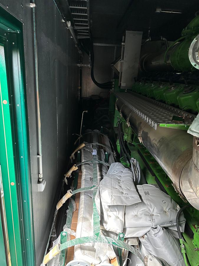 2023 Jenbacher 616 2.5 MW Containerized Natural Gas Generating Set x 2 units