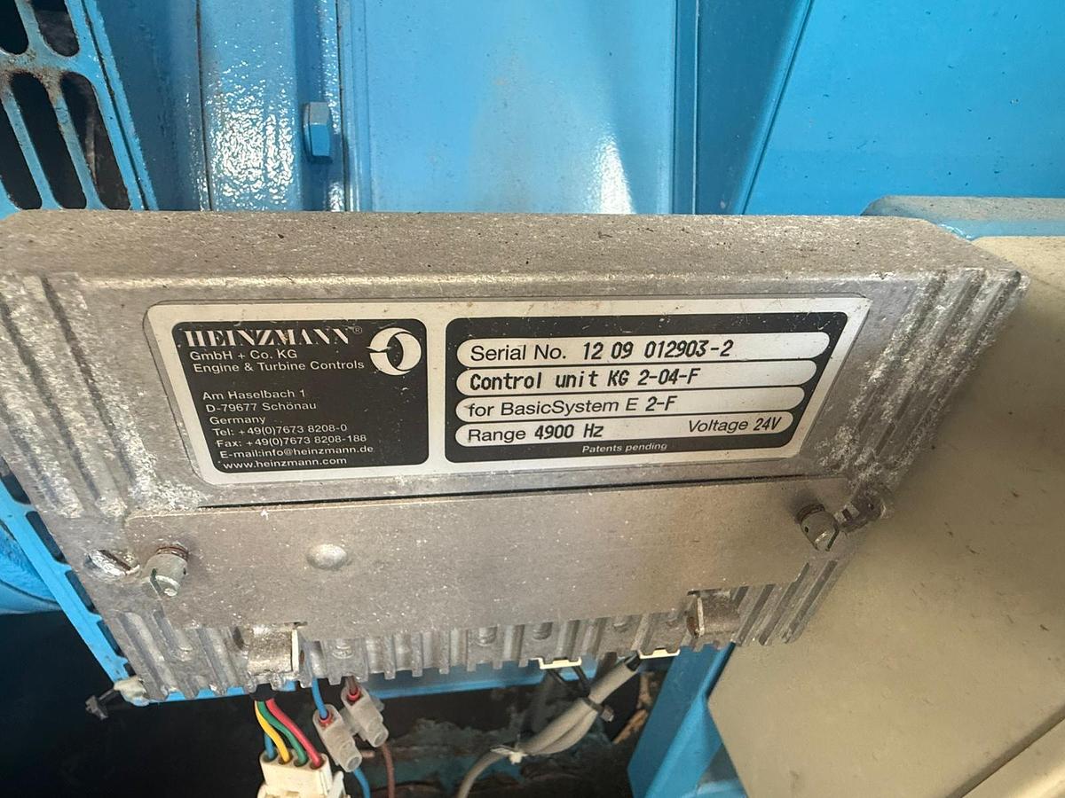 Used 2011 ARROW 35 kWe Arrow VR3-330 Gas CHP Generator Enalco Heat Exchanger Heinzmann Control