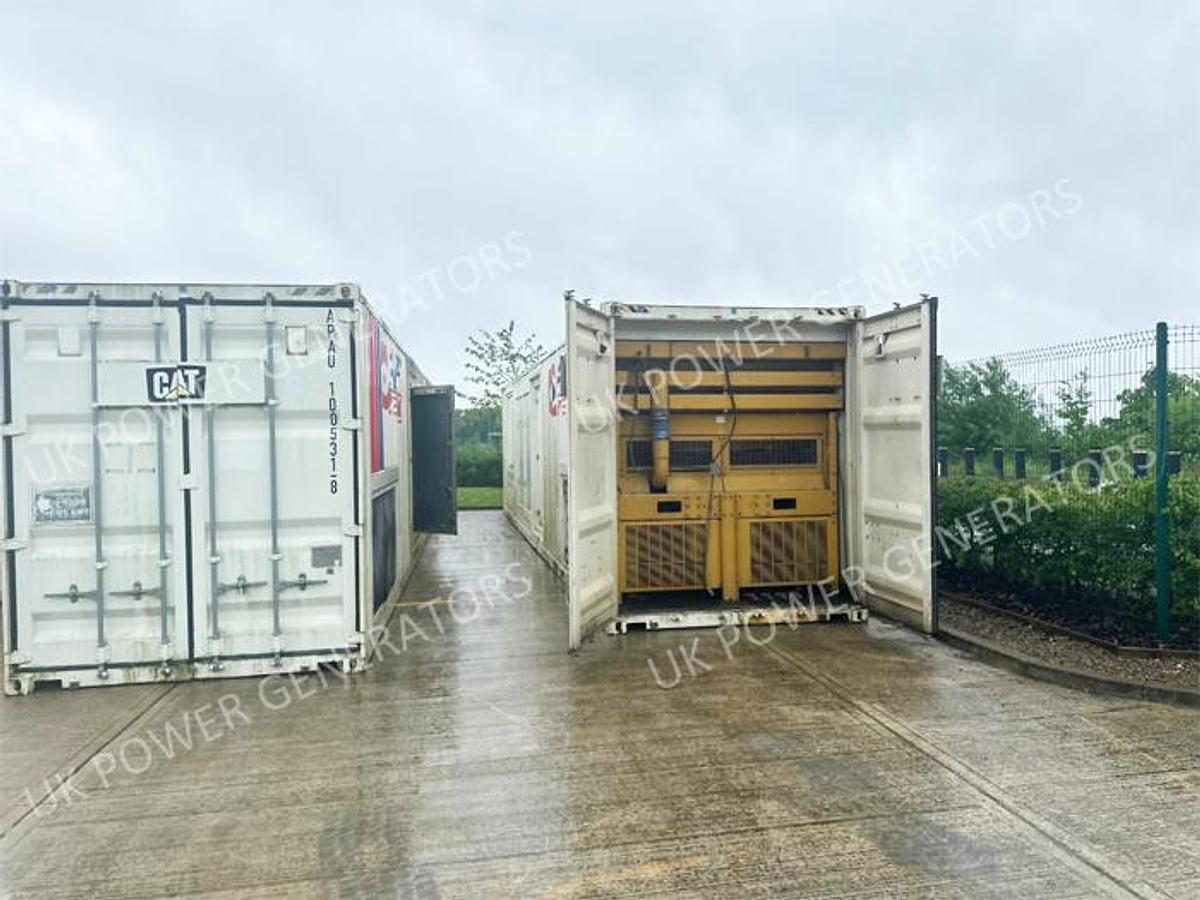 Used 2012 Caterpillar 3516C Gas Generator Containerized Package XL