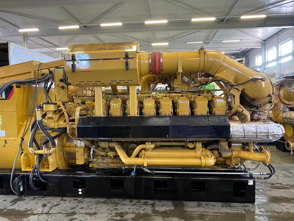 Used 2015 Caterpillar G3516H 6MW Complete Power Plant & 2MW each