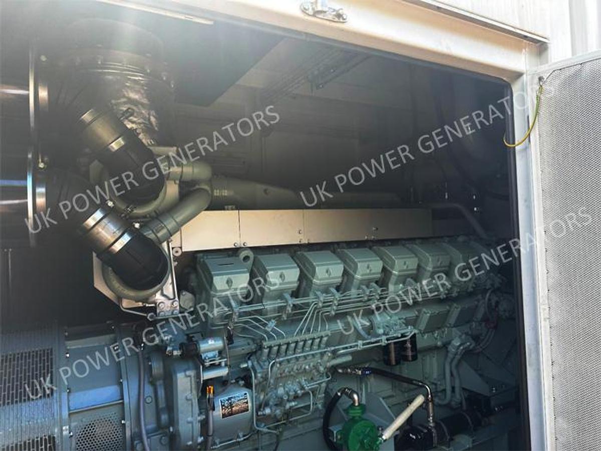 Used 2021 Mitsubishi SR16-PTA Diesel Genset Containerised Power Plant Package